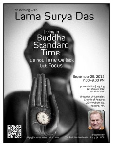 An Evening with Lama Surya Das Sept 29, 2012